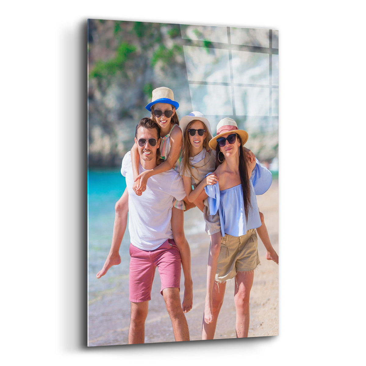 Your Photo or Image Printed on Custom Acrylic Wall Art, 12"x16"