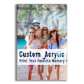 Your Photo or Image Printed on Custom Acrylic Wall Art, 12"x16"