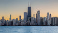 Chicago North Avenue Beach - Dusk Glow mural preview
