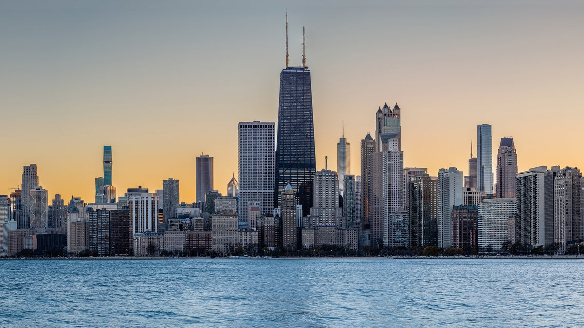 Chicago - North Avenue Beach - Dusk Glow