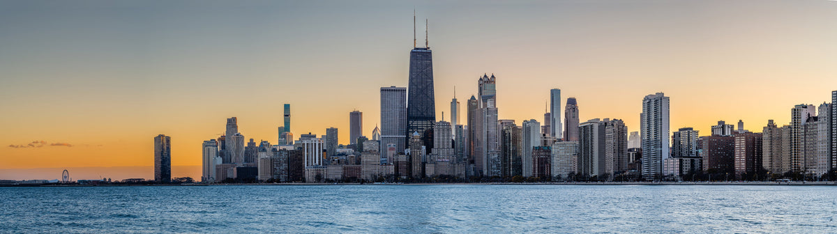 Chicago North Avenue Beach - Dusk Glow