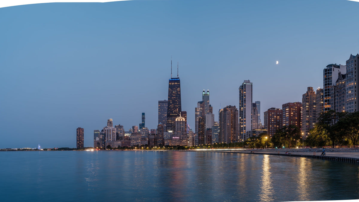 Chicago - North Avenue Beach - Moon mural preview