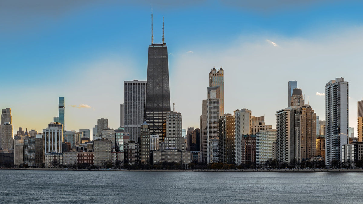 Chicago - North Avenue Beach - Some Clouds