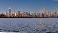 Chicago Panorama Before Sunset mural preview