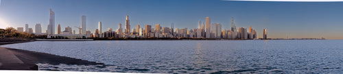 Chicago Panorama Before Sunset