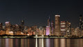 Chicago - Planetarium Panorama Night mural preview
