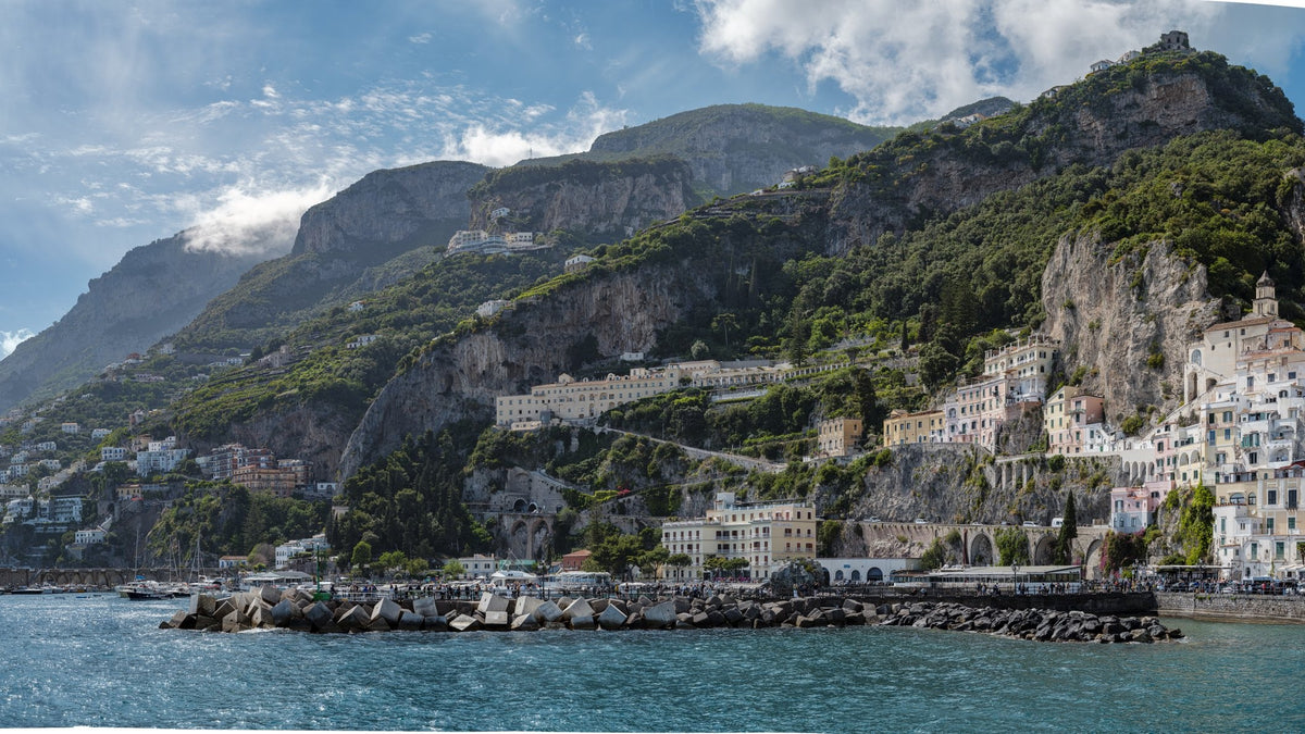 Italy - Amalfi on Sunny Day mural preview