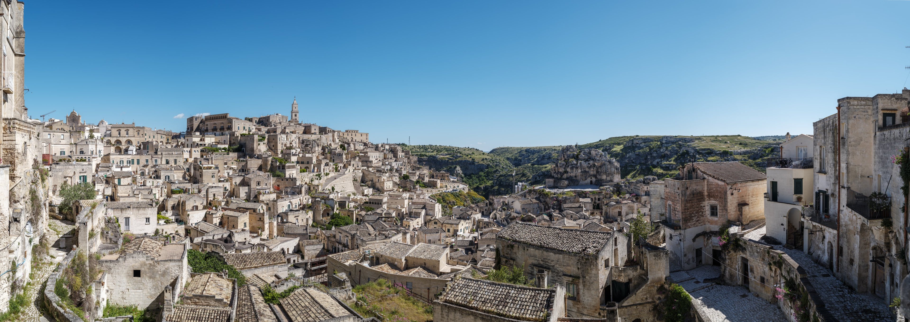 Italy Matera Panorama