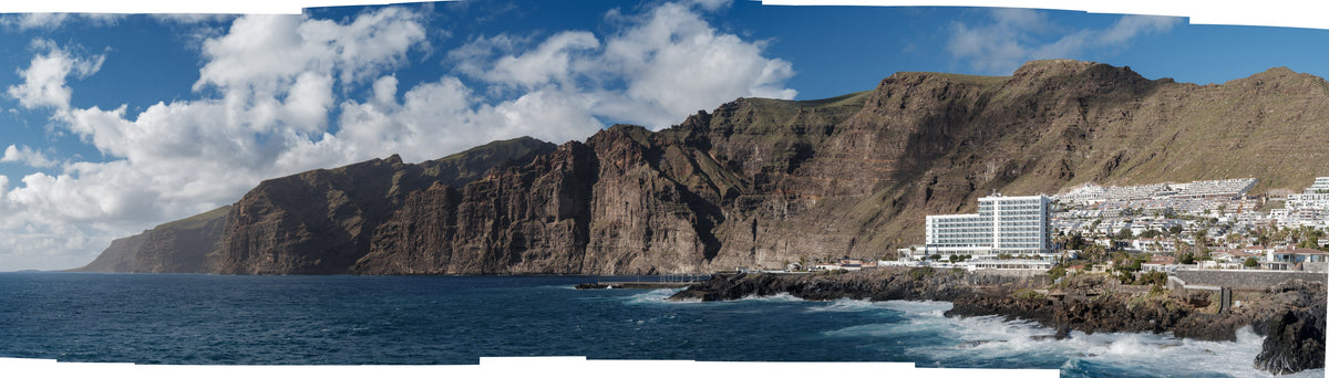 Tenerife Los Gigantes Coastline Panorama