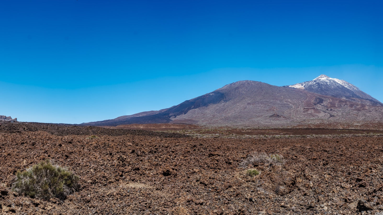 Selected crop of Tenerife - Teide
